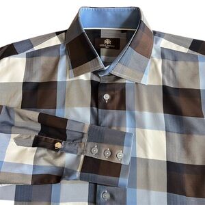 Circle of Gentlemen Netherlands Dress Shirt, Size 17-3/4 (Eu 45)